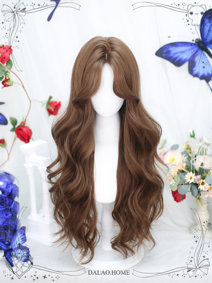 Dalao Home Eight-figure Fringe Long Curly Lolita Wig