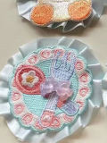 Sheep Party Lolita Accessories Brooch Bonnet Mini Hat