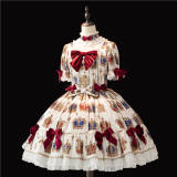 Nnstar Coronation Stars Classic Lolita Dress, Crown, Headbow and Choker