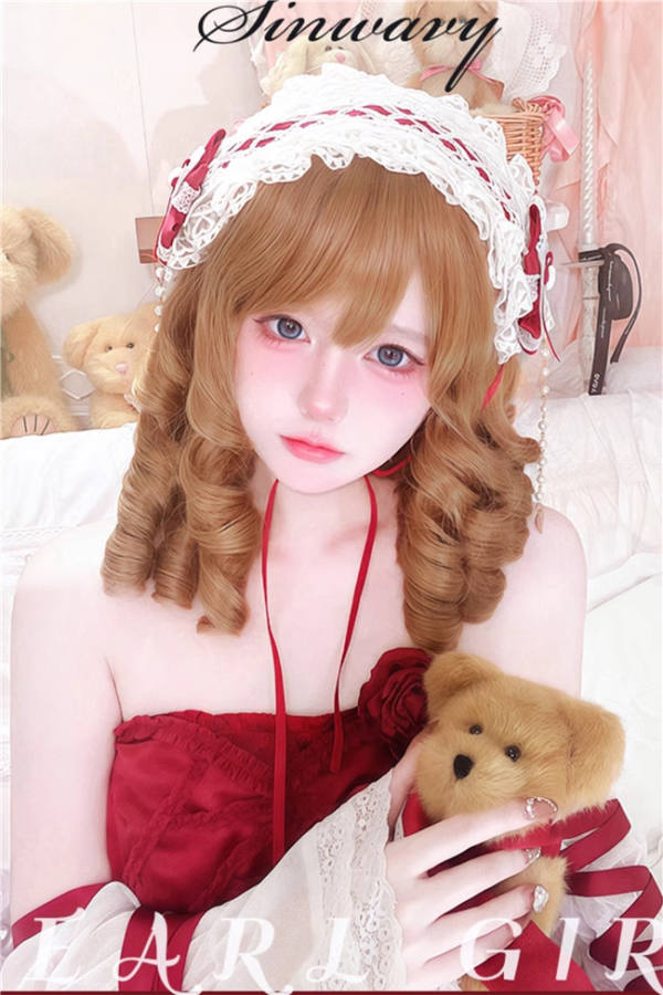 Pearl Girl Brown Doll Lolita Wig