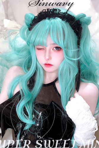 Super Sweet Mint Hatsune Miku Cosplay Wig