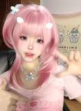 Strawberry Ice Sakura Pink Lolita Wig