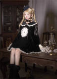 Lizbird Reincarnation of Time Doll Lolita Dress, Fake Collar, Hat and Bloomer