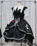 Castle Too the Night Rose Lolita Dress and Ouji Set