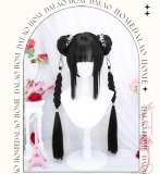 Dalao Home Short Hime Wig and Ponytails