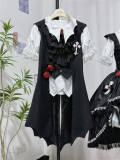 Castle Too the Night Rose Lolita Dress and Ouji Set