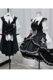 Castle Too the Night Rose Lolita Dress and Ouji Set