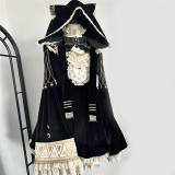 Lizbird Reincarnation of Time Doll Lolita Dress, Fake Collar, Hat and Bloomer