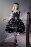 Castle Too the Night Rose Lolita Dress and Ouji Set