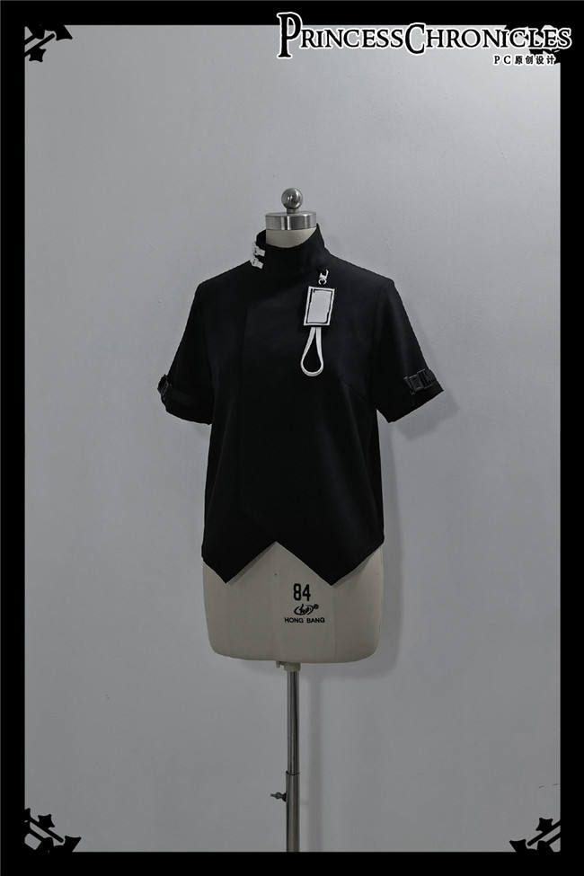 Princess Chronicles White Cat Techwear Coat, Top and Short Pants Ouji Fashion