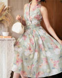 Forest Wardrobe Afternoon Forest Vintage Notch Collar Dress