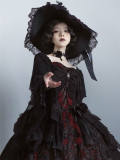 Nightmare Lilith Gothic Lolita Hat Hair Accessories