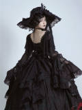 Nightmare Lilith Gothic Lolita Hat Hair Accessories