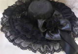 Nightmare Lilith Gothic Lolita Hat Hair Accessories