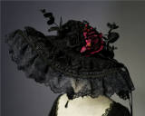 Nightmare Lilith Gothic Lolita Hat Hair Accessories