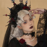 Nightmare Lilith Gothic Lolita Hat Hair Accessories