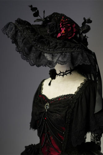 Nightmare Lilith Gothic Lolita Hat Hair Accessories