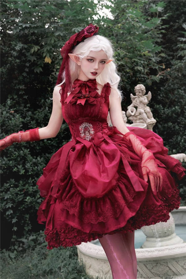 Moon River Spider Nest Gothic Lolita Dress