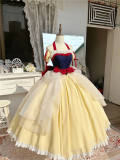 The Snow White Dairy Lolita Princess Dress Set Size XL Long Version - In Stock