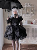 Moon River Spider Nest Gothic Lolita Dress