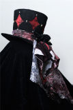 Lilith House Horrible Wonderland Grotesque Hand Sewing Top Hat