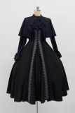 Cherry Tart the Prayer of Antia Gothic Nun Lolita Dress, Cape and Necktie