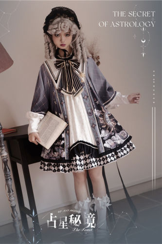 Honey Machine the Secret of Astrology Long Sleeves Lolita Dress