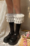 Three Layers Lace Doll Lolita Socks