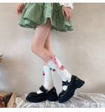 Strawberry Rabbits Christmas Lolita Socks