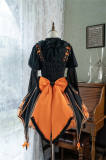 Lemon Honey Jack-O-Lantern Halloween Lolita Dress, Blouse and Accessories