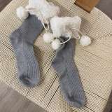 Soft Berber Fleece Winter Loose Socks