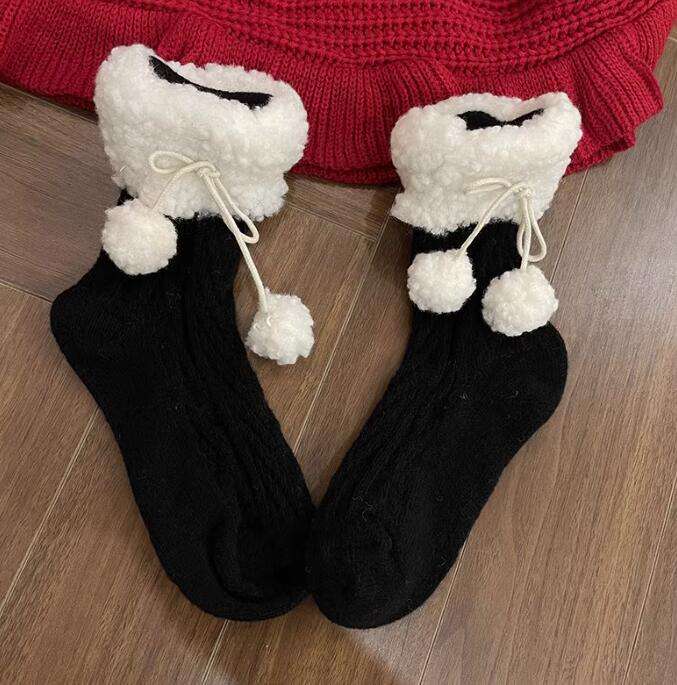 Soft Berber Fleece Winter Loose Socks