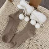 Soft Berber Fleece Winter Loose Socks