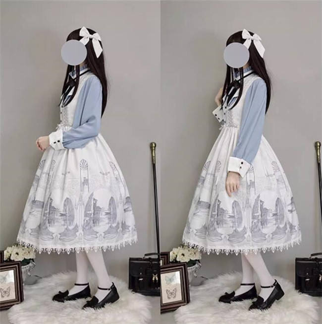Forest Song  the Song of Boat Corset Lolita Dress