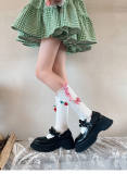 Strawberry Rabbits Christmas Lolita Socks