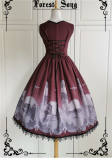 Forest Song  the Song of Boat Corset Lolita Dress