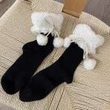 Soft Berber Fleece Winter Loose Socks