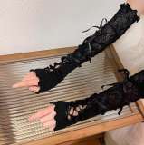 Lace Ribbons Girl Hand Cuffs