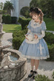 Cross Oath Peter Pan Collar Nurse Lolita Dress