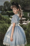 Cross Oath Peter Pan Collar Nurse Lolita Dress