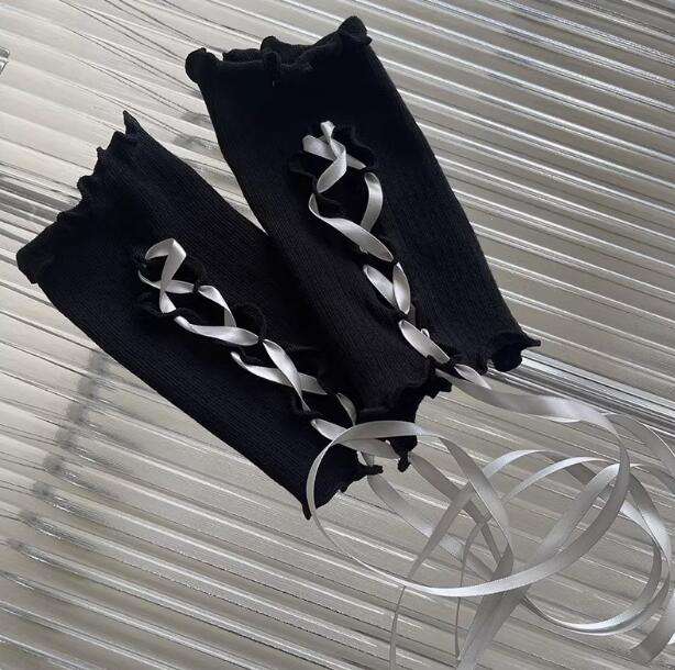 Ribbon Ruffles Lolita Wristcuffs