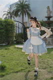 Cross Oath Peter Pan Collar Nurse Lolita Dress