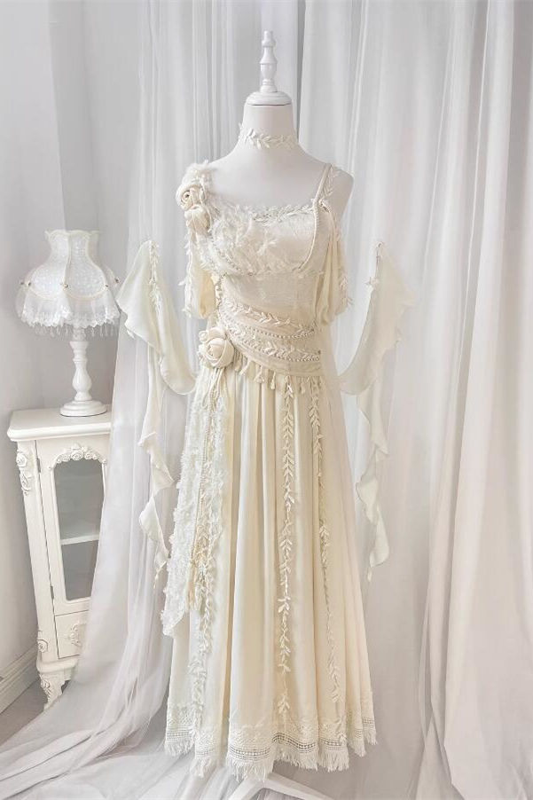 Demeter Greek Inspired Jumper Dress and Choker