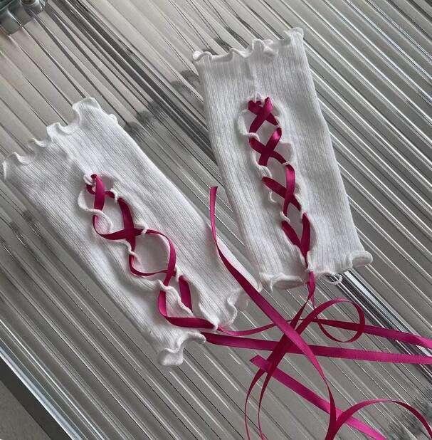 Ribbon Ruffles Lolita Wristcuffs