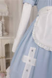 Cross Oath Peter Pan Collar Nurse Lolita Dress