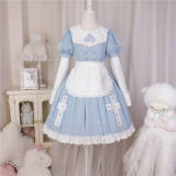 Cross Oath Peter Pan Collar Nurse Lolita Dress