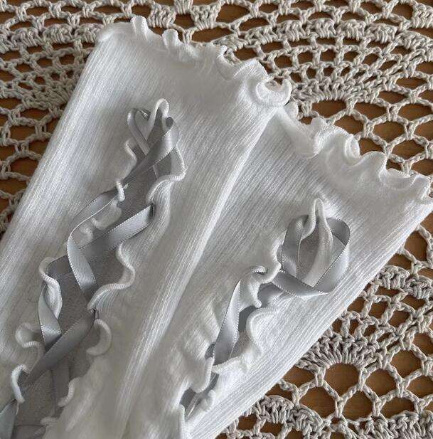 Lace Ribbons Girl Hand Cuffs