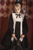 Holy Cross Halloween Nun Lolita Dress and Fake Collar