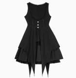 Morning Witch Gothic Lolita Salopette, Blouse and Witch Hat