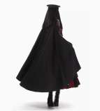 Scarlet Knight Red Military Lolita Dress, Cape and Waist Belt